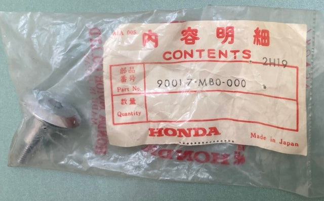 Honda 90017-MB0-000 Special Bolt 6X29 New Genuine