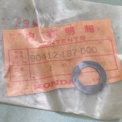Honda 90412-187-000 Thrush Washer New Genuine