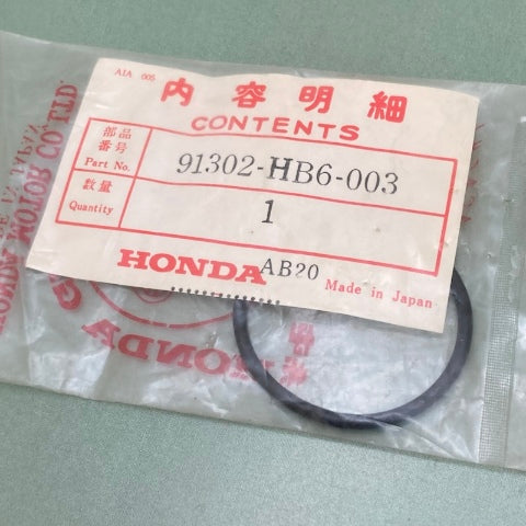 Honda 91302-HB6-003 O-Ring New Genuine