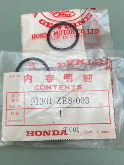 QTY 2 Honda 91301-ZE8-003 O-RING 22.45X2.2 New Genuine