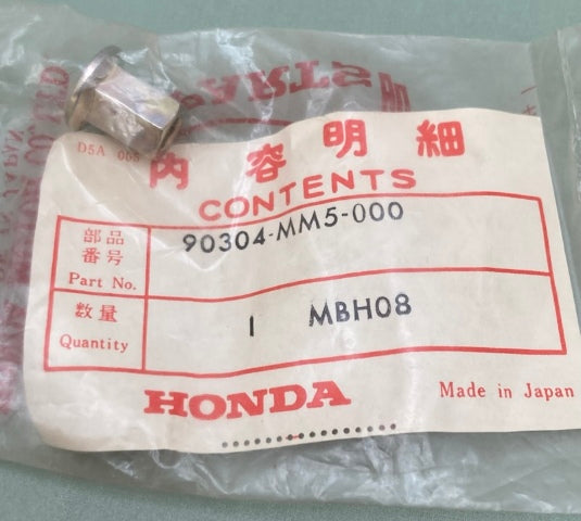 Honda 90304-MM5-000 Muffler Nut New Genuine