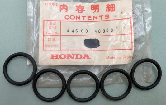 Qty 5 Honda 94608-40000 O-Ring (19.4X2.8) New Genuine