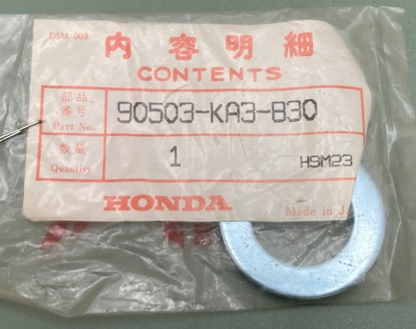 Honda 90503-KA3-830 Stem Washer 24.2 New Genuine
