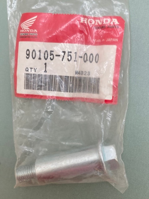 Honda 90105-751-000 Bolt, Anti Scalp R New Genuine