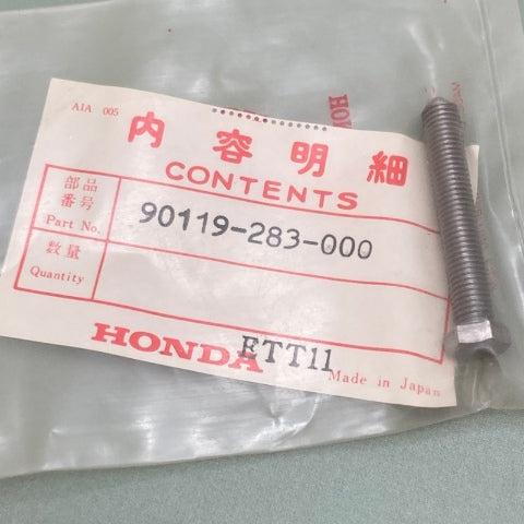 Honda 90119-283-000 Chain Adjuster Bolt New Genuine