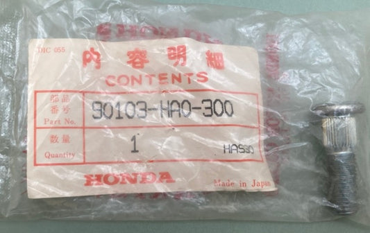 Honda 90103-HA0-300 Bolt Wheel (10X32) New Genuine