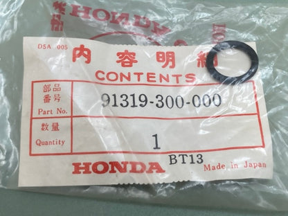 Honda 91319-300-000 O-Ring (13X2.5) New Genuine
