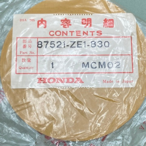 Honda 87521-ZE1-830 Emblem Exp-Alert New Genuine