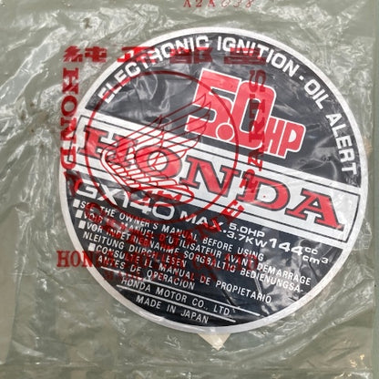 Honda 87521-ZE1-830 Emblem Exp-Alert New Genuine