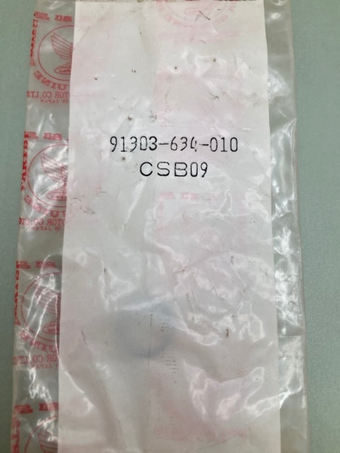 Honda 91303-634-010 O-Ring (12.5X2.2) New Genuine