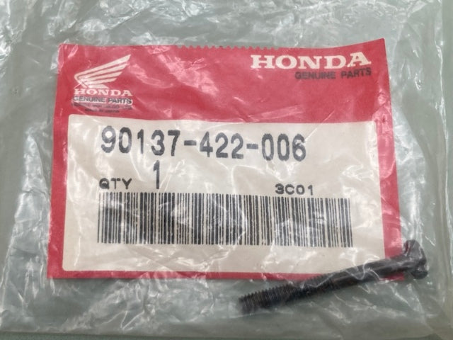 QTY 2 Honda 90137-422-006 Screw, Cap (4X35) New Genuine