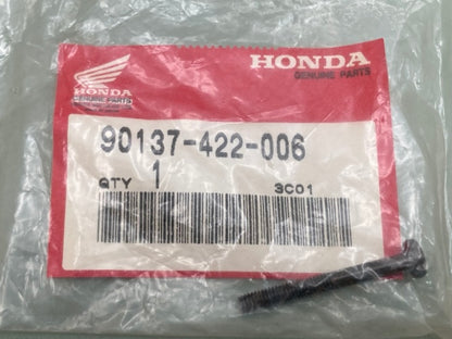 QTY 2 Honda 90137-422-006 Screw, Cap (4X35) New Genuine