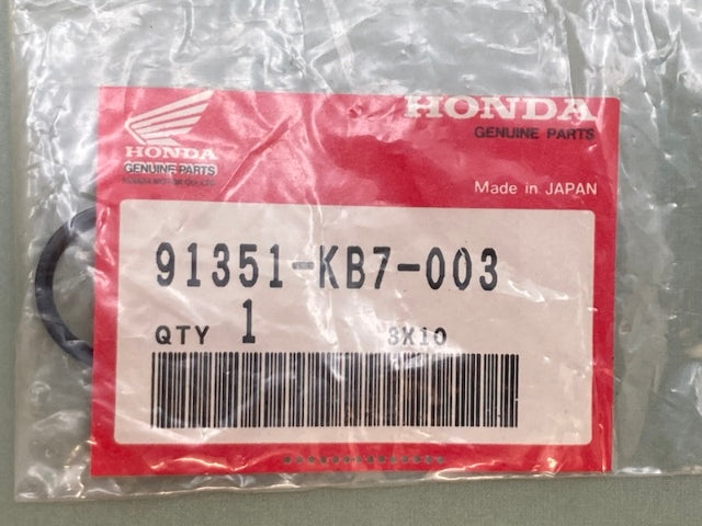 QTY 2 Honda 91351-KB7-003 Dust Seal B New Genuine