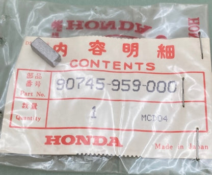 Honda 90745-959-000 Key (5mm) New Genuine