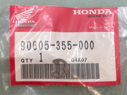 Honda 90605-355-000 E-Ring (6mm) New Genuine