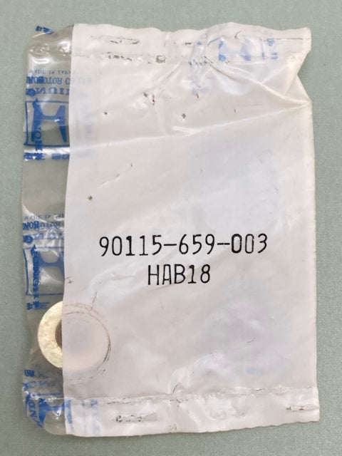 QTY 3 Honda 90115-659-003 Self Lock Nut (8mm) New Genuine