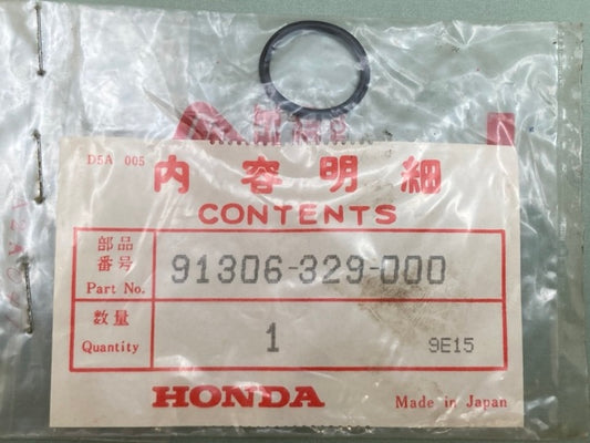 Honda 91306-329-000 O-Ring (16X1.9) New Genuine