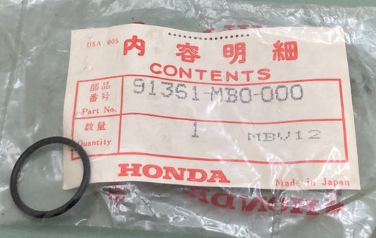 Honda 91361-MB0-000 O-Ring (19X1.9) New Genuine
