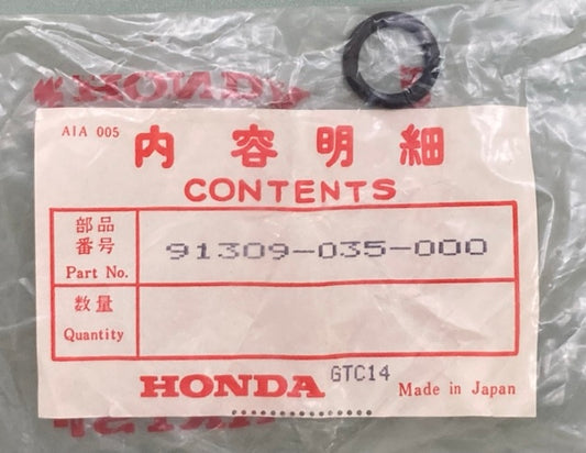 Honda 91309-035-000 O-Ring (11X2.5) New Genuine