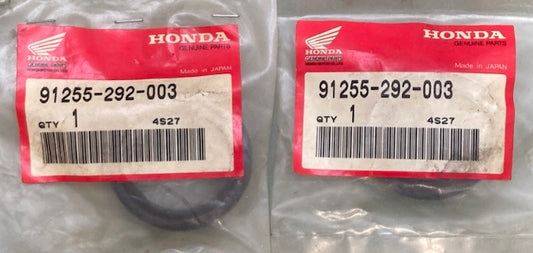 QTY 2 Honda 91255-292-003 Oil Seal (35X46x11) New Genuine