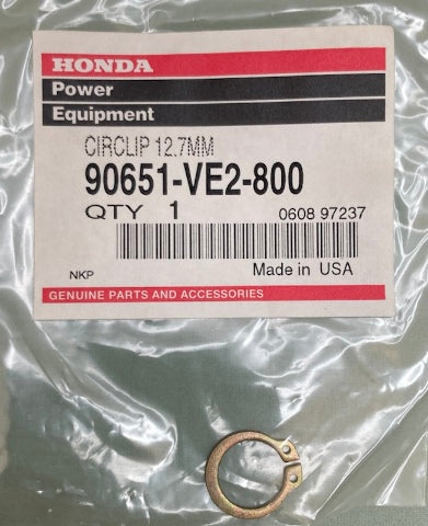 QTY 3 Honda 90651-VE2-800 Circle Clip New Genuine