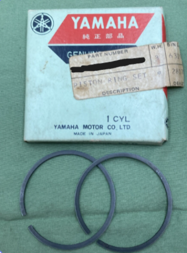 YAMAHA 183-11601-00 PISTON RING SET STD NEW GENUINE