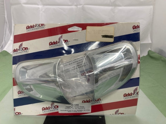 Add On 45-1299 Headlight Cover Trims for Honda Goldwing New Genuine