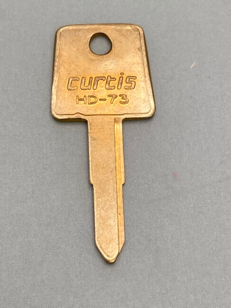 Qty 2 Curtis HD73 Key Blank New Genuine