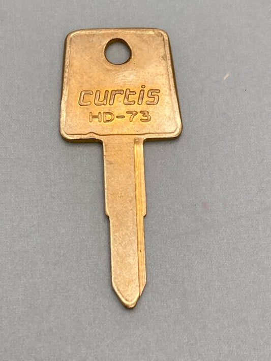 Qty 2 Curtis HD73 Key Blank New Genuine