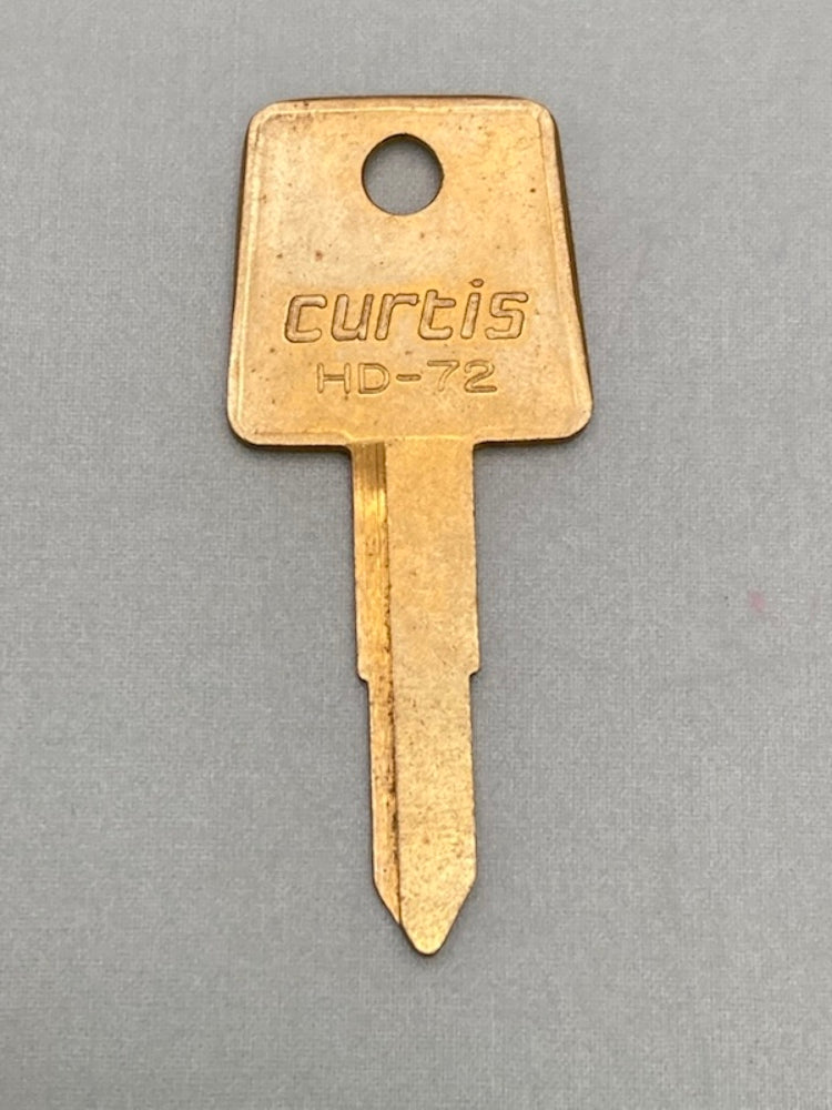 Qty 2 Curtis HD72 Key Blank New Genuine
