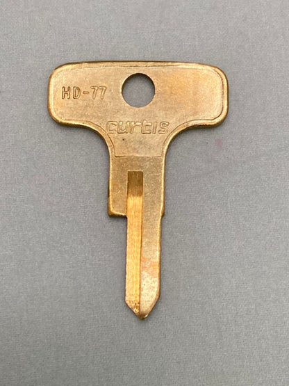 Qty 2 Curtis HD77 Key Blank New Genuine