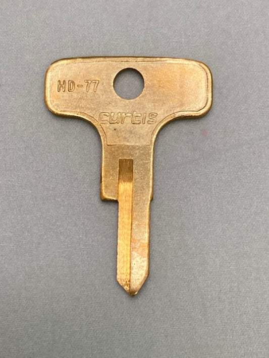 Qty 2 Curtis HD77 Key Blank New Genuine