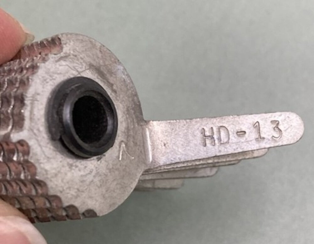 Curtis Model 15 #L40001 Key Code Cutter Set Genuine
