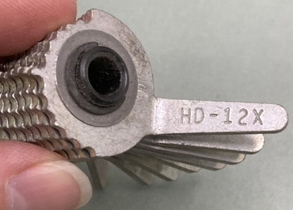 Curtis Model 15 #L40001 Key Code Cutter Set Genuine