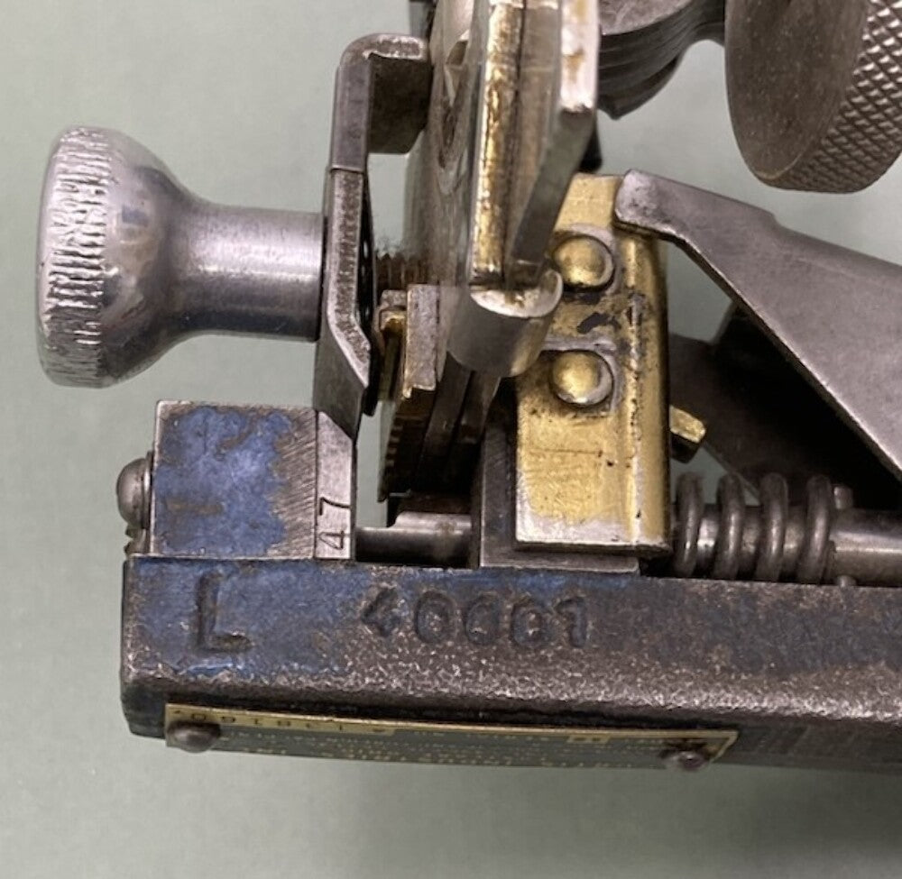 Curtis Model 15 #L40001 Key Code Cutter Set Genuine