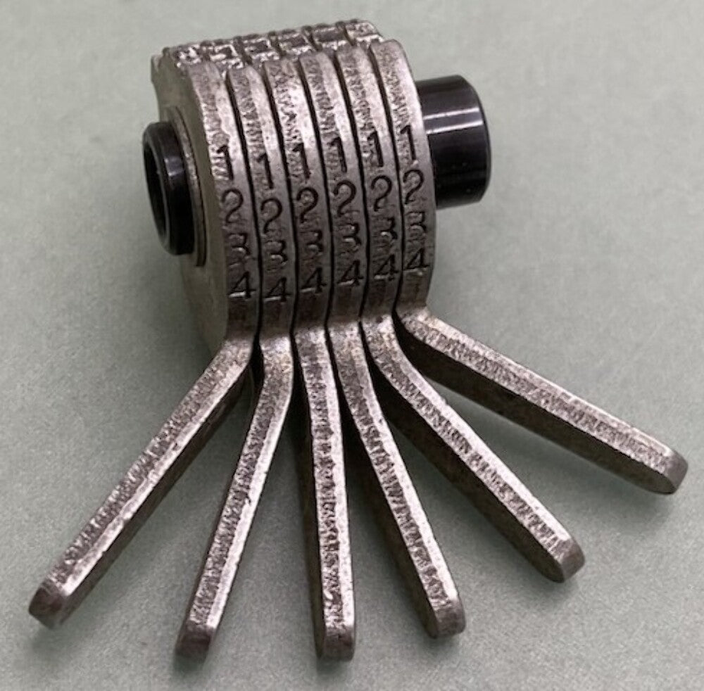 Curtis Model 15 #L40001 Key Code Cutter Set Genuine