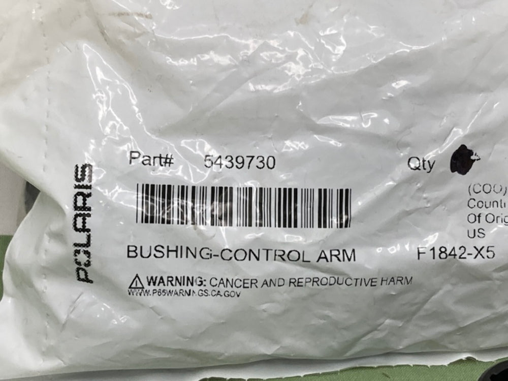 Qty 10 Polaris 5439730 Bushing, Control, Arm New Genuine