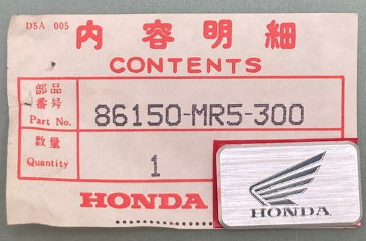 Honda 86150-MR5-300 Wing Mark Emblem New Genuine