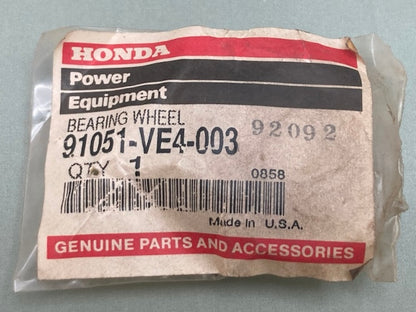 Honda 91051-VE4-003 Wheel Bearing New Genuine