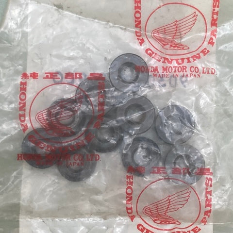 10 Pk. Honda 90301-428-900 Flange Nut (6mm) New Genuine