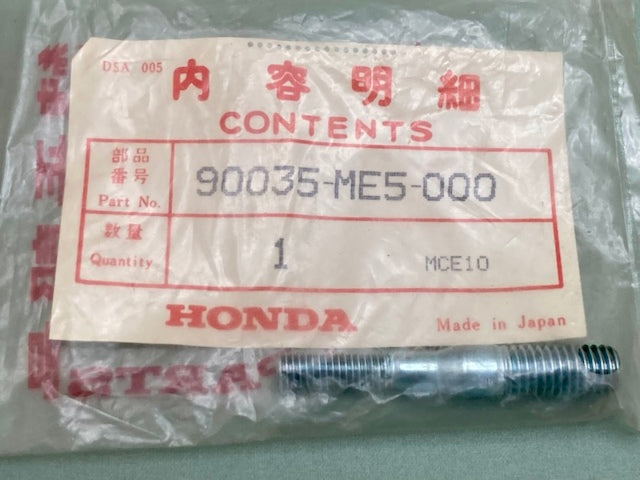 Honda 90035-ME5-000 Bolt, Stud (8-6X52) New Genuine