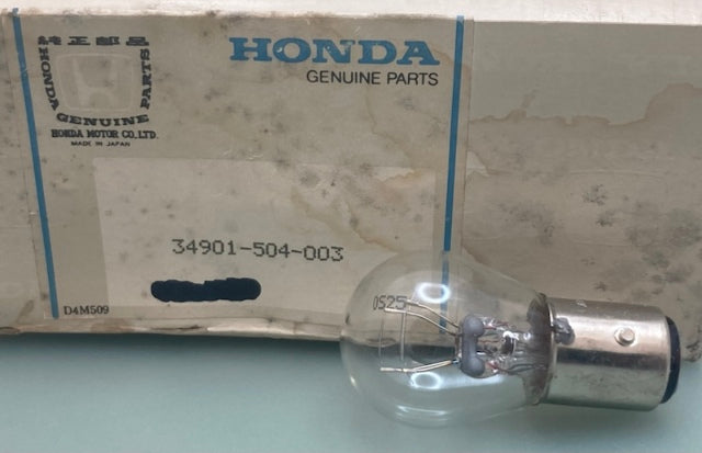 Honda 34901-504-003 Bulb (12V 23/8W) New Genuine