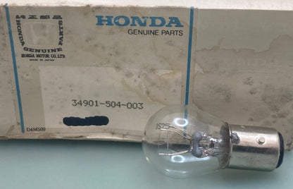 Honda 34901-504-003 Bulb (12V 23/8W) New Genuine