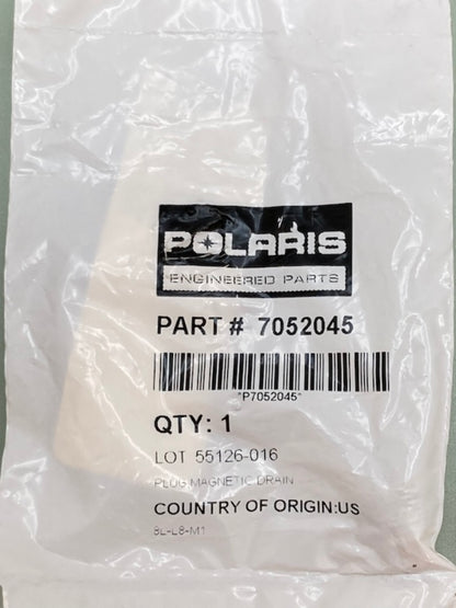 Polaris 7052045 Magnetic Drain Plug New Genuine