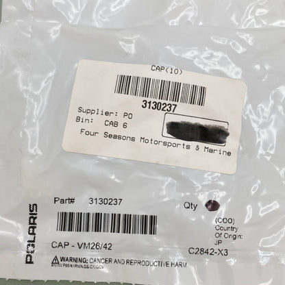 QTY 4 Polaris 3130237 Carburetor Cap New Genuine