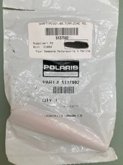 Polaris 5137592 Pivot Shaft (89.71mm) New Genuine