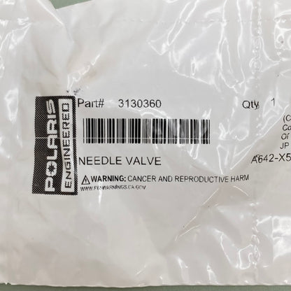 Polaris 3130360 Carburetor Needle Valve New Genuine