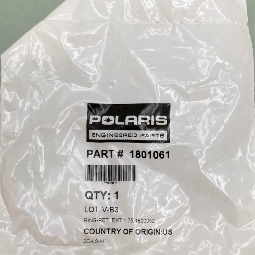 Polaris 1801061 External Retaining Ring (1.75" EXT) New Genuine