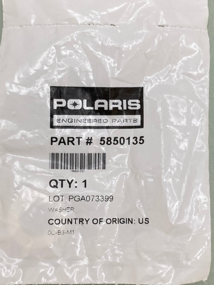 Polaris 5850135 Washer (Clear) New Genuine