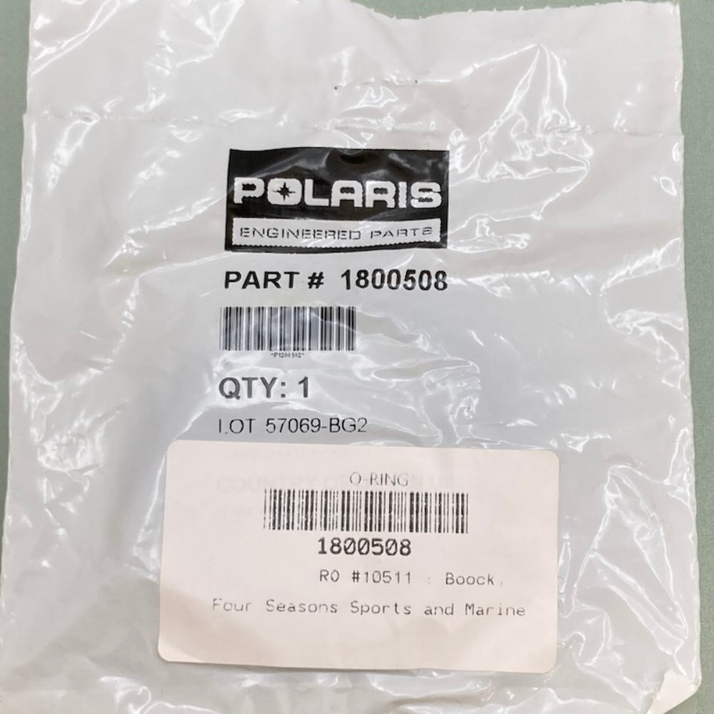 QTY 2 Polaris 1800508 O-Ring New Genuine